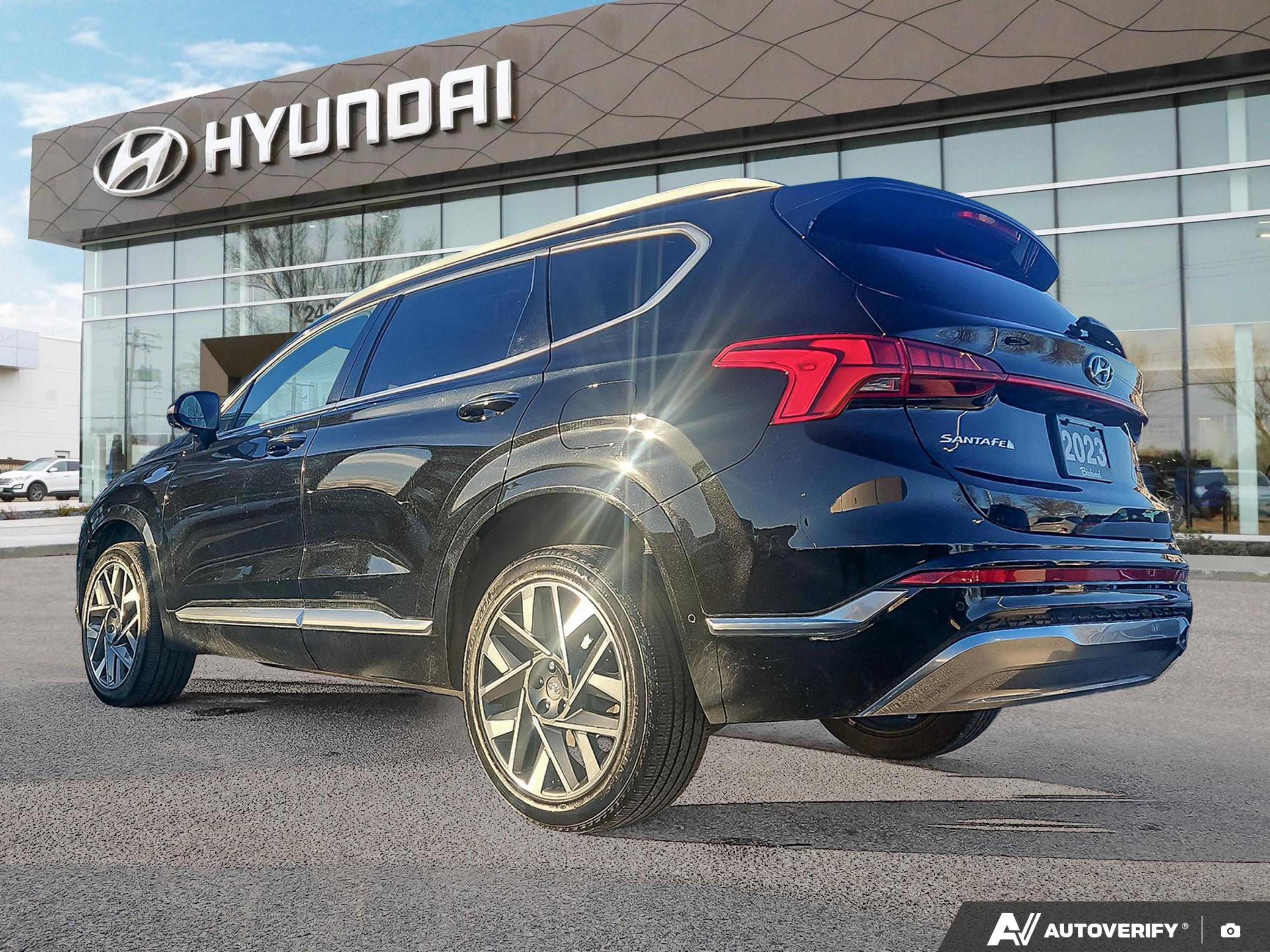 used 2023 Hyundai Santa Fe car, priced at $36,449