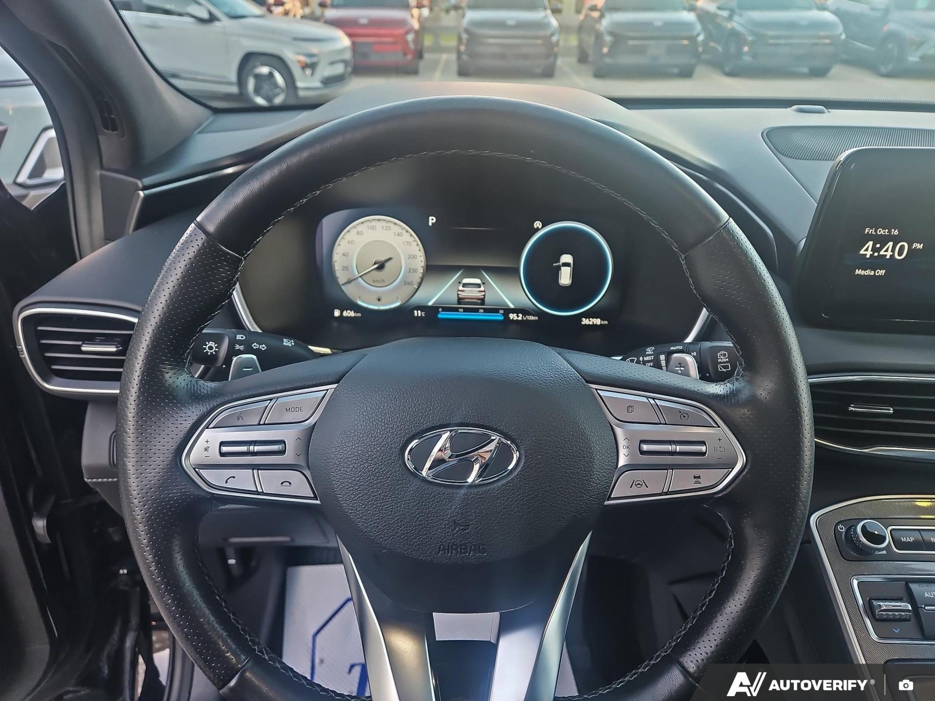 used 2023 Hyundai Santa Fe car, priced at $36,449