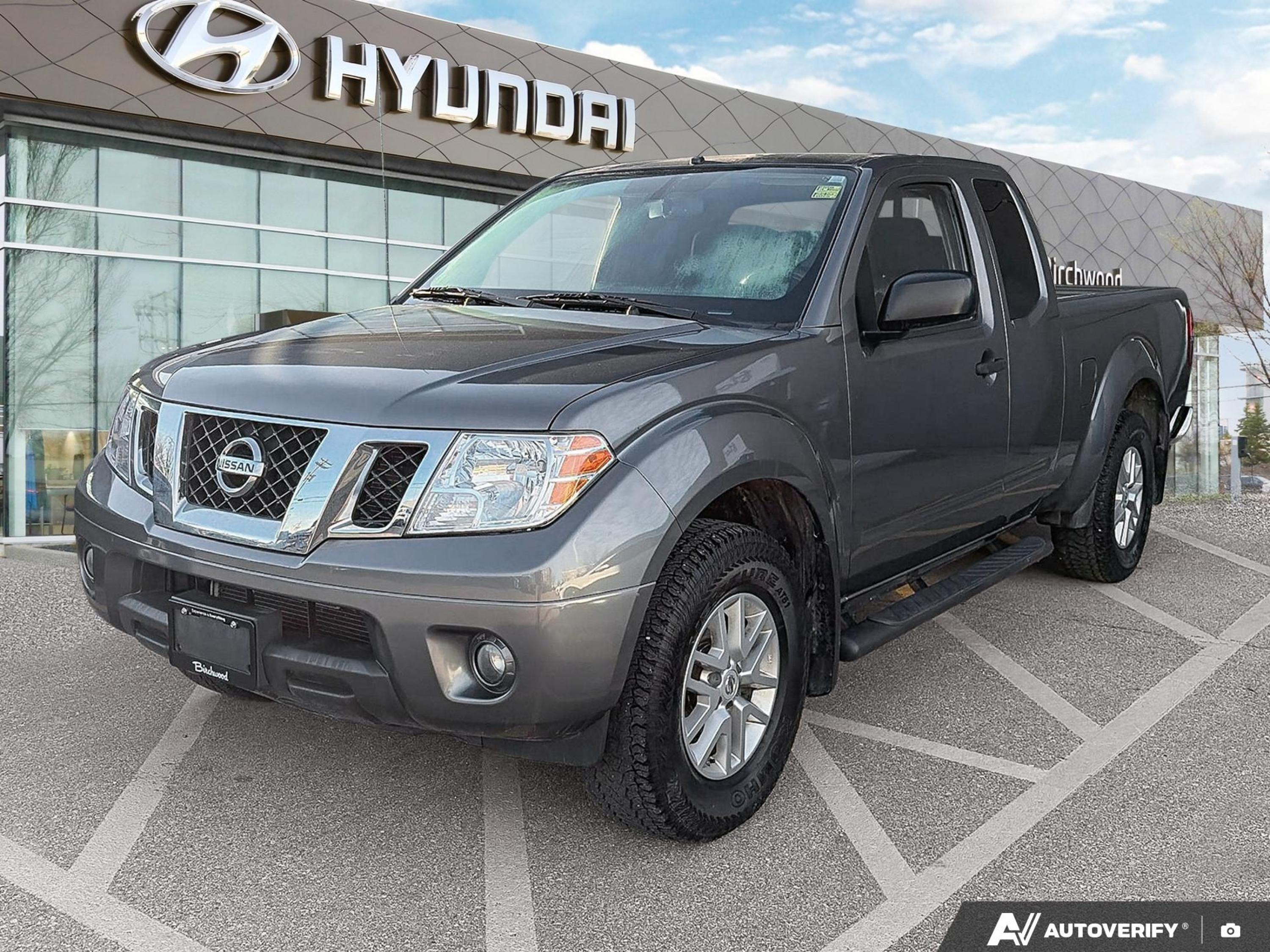 Gray (Gun Metallic) 2019 Nissan Frontier Pickup Truck Four-Wheel Drive Automatic