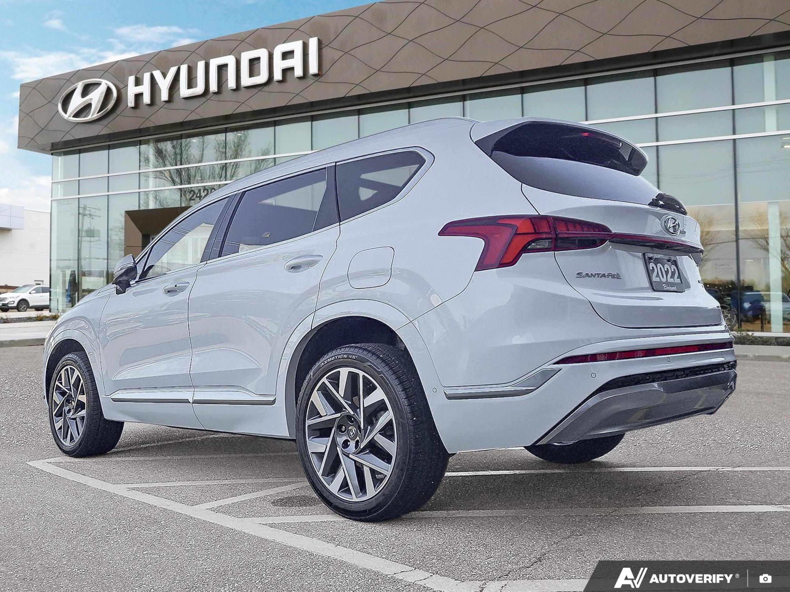 used 2022 Hyundai Santa Fe car, priced at $28,990
