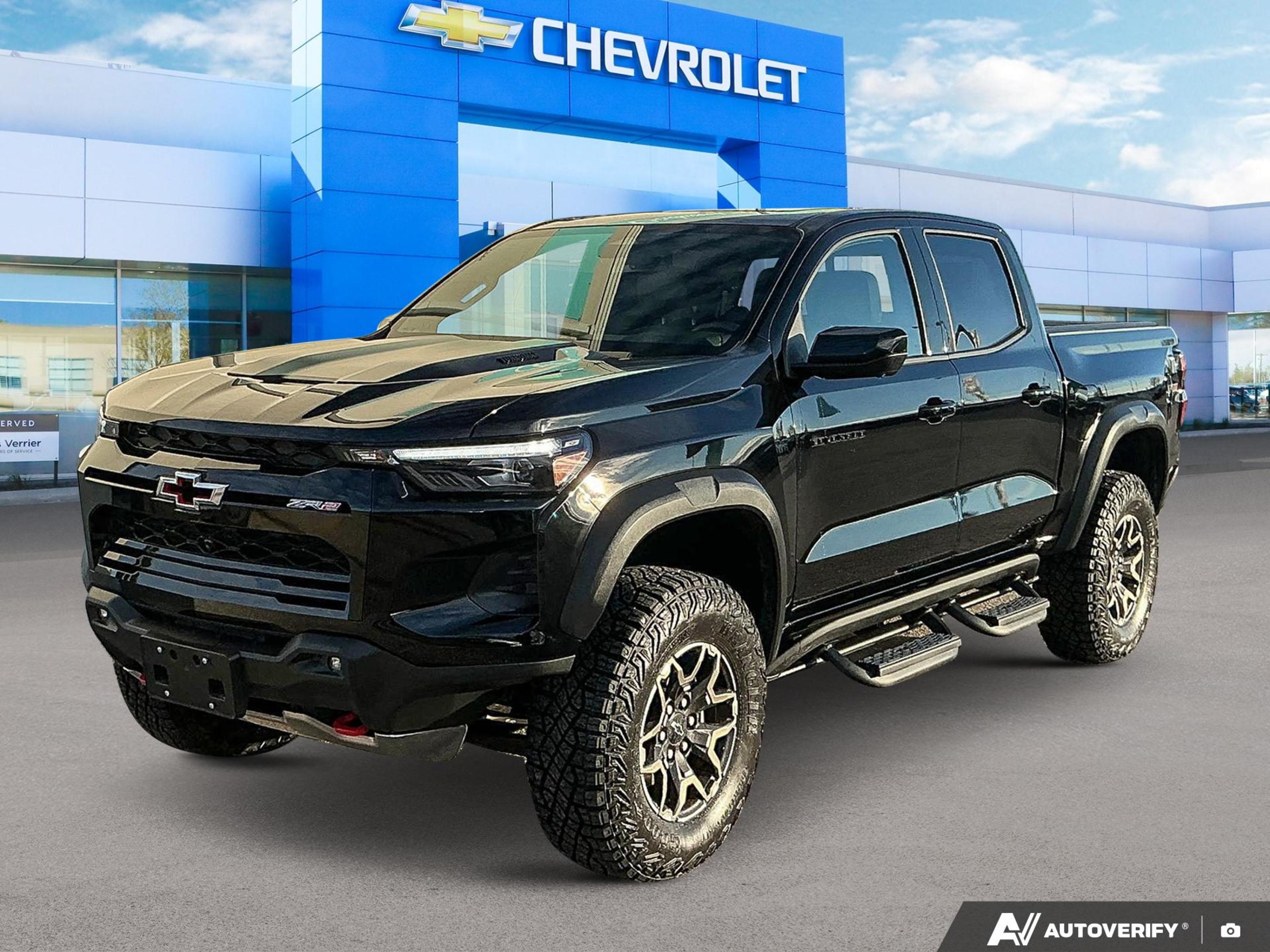 Black 2026 Chevrolet Colorado Pickup Truck Four-Wheel Drive Automatic
