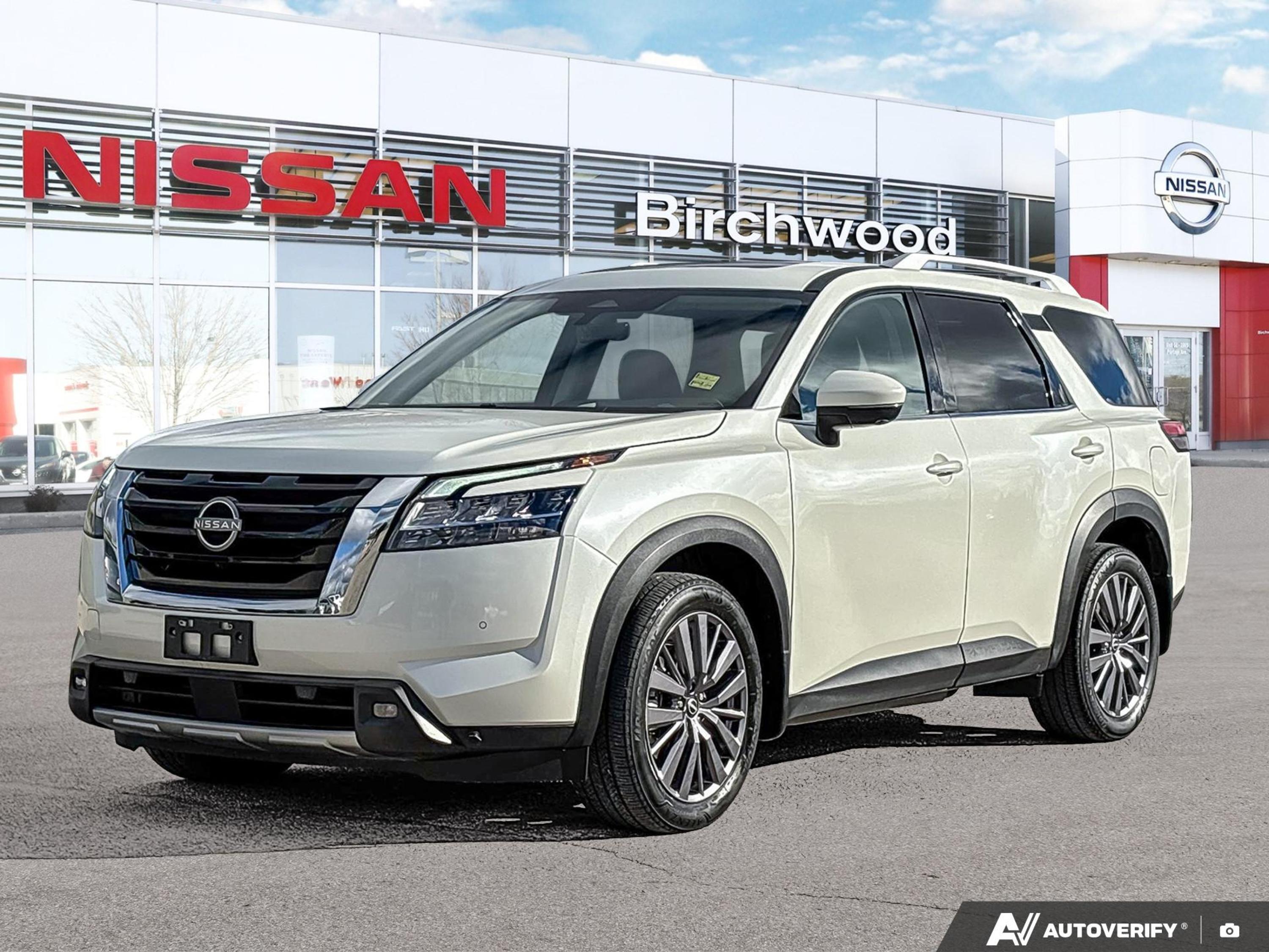 Pearl White TriCoat 2023 Nissan Pathfinder SUV / Crossover All-Wheel Drive Automatic